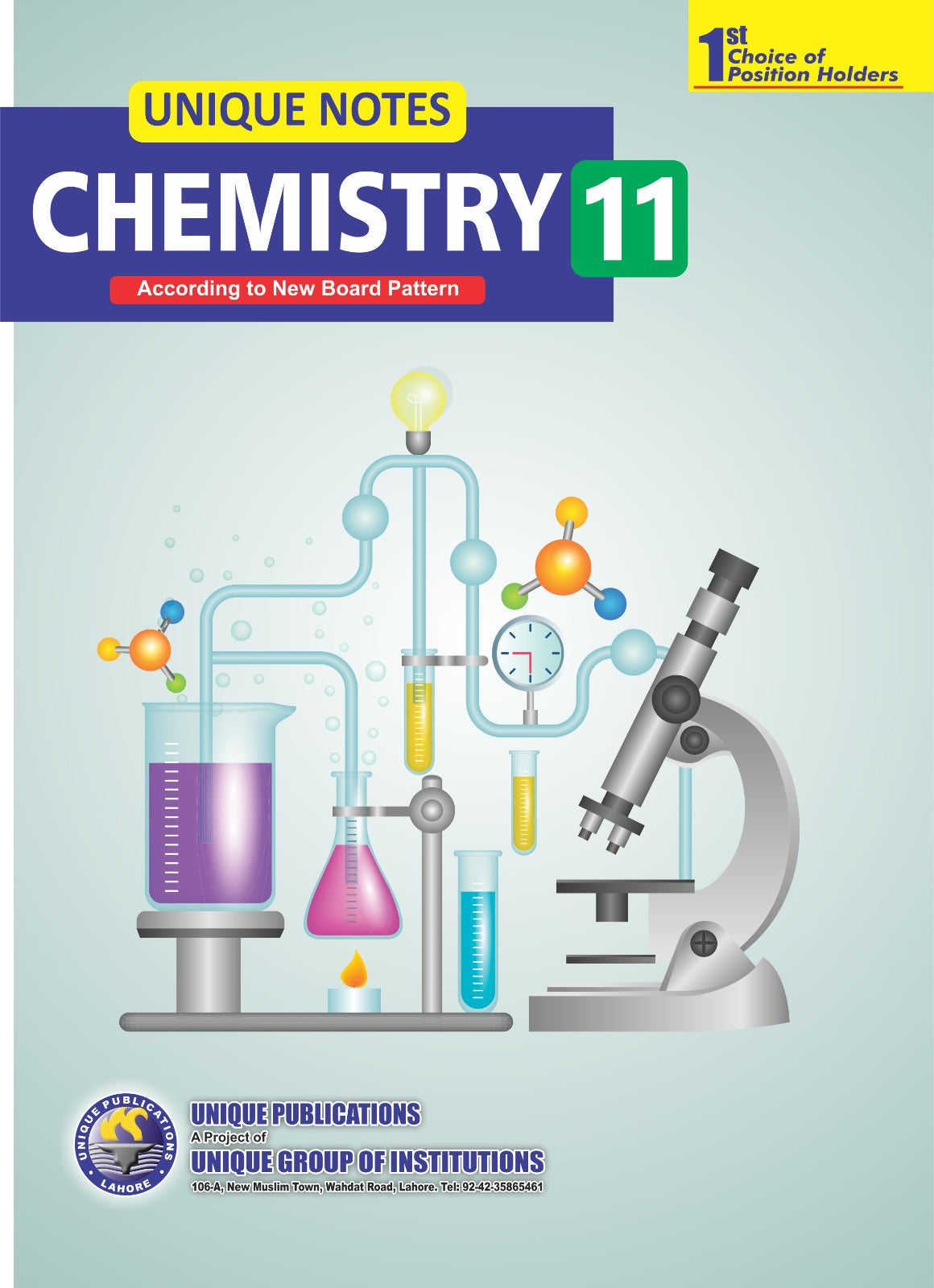 Unique Notes  CHEMISTRY 11th Class