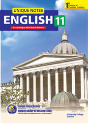 Unique Notes ENGLISH  11th Class
