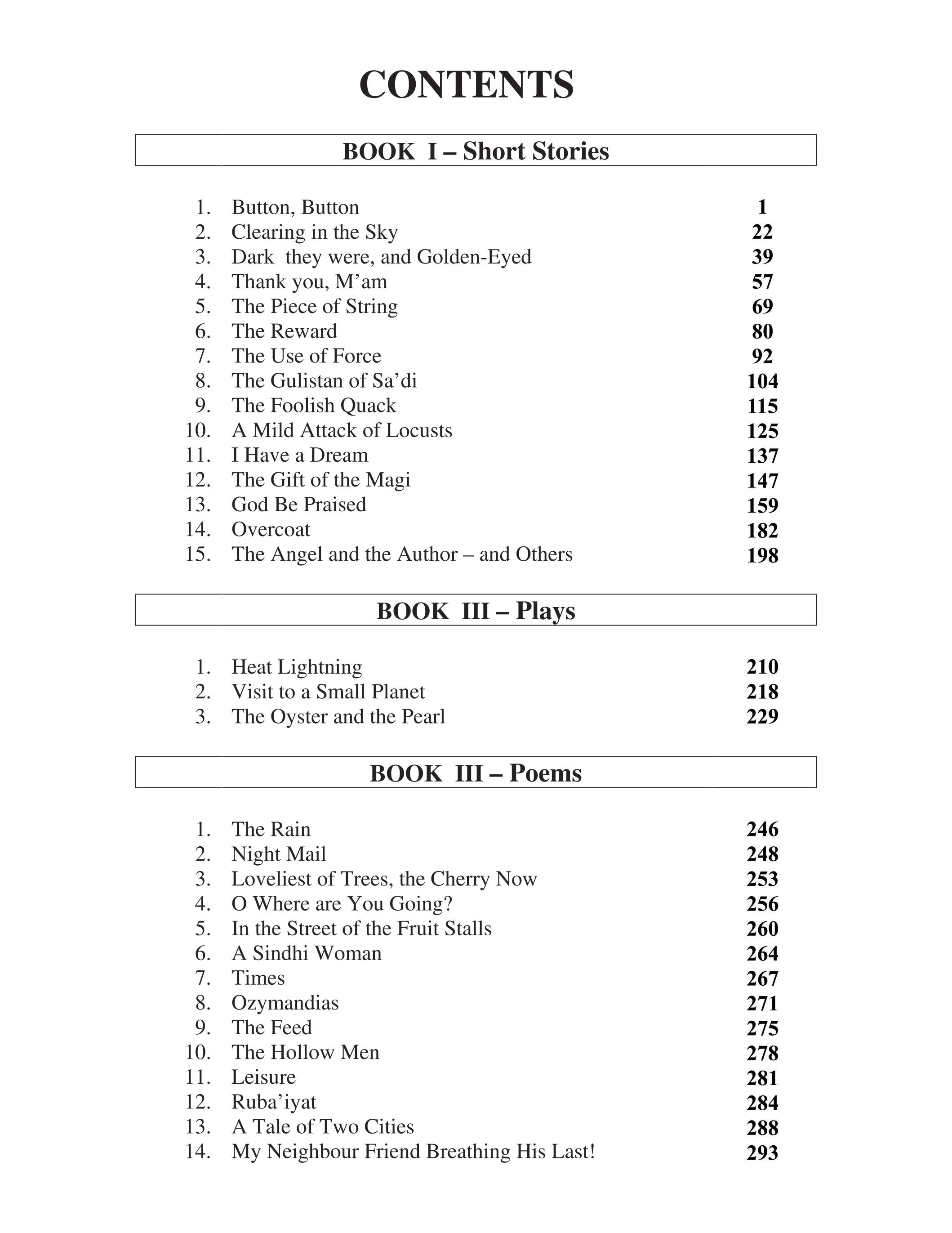 Unique Notes ENGLISH  11th Class