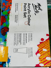ACRYLIC COLOUR PAINT SET 75ml 12PC - MAJEED BOOK STORE