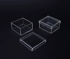Crystal Clear Cube Acrylic Box