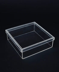 Crystal Clear Cube Acrylic Box