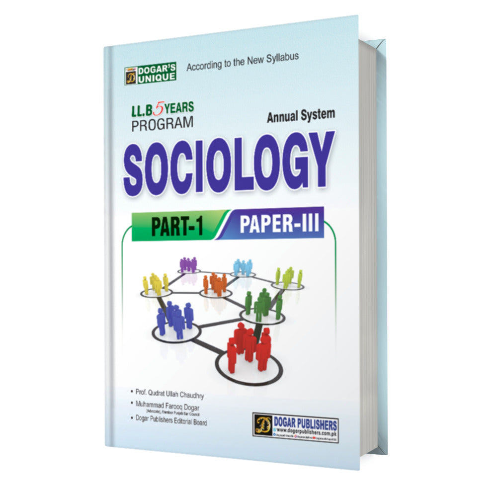 LLB Sociology Part 1 (5 Years Program) - MAJEED BOOK STORE