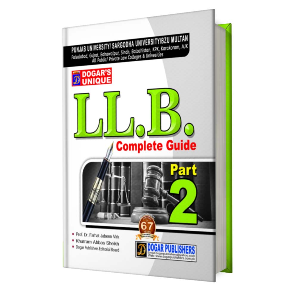 LLB English Part 2 (5 Years Program) - MAJEED BOOK STORE