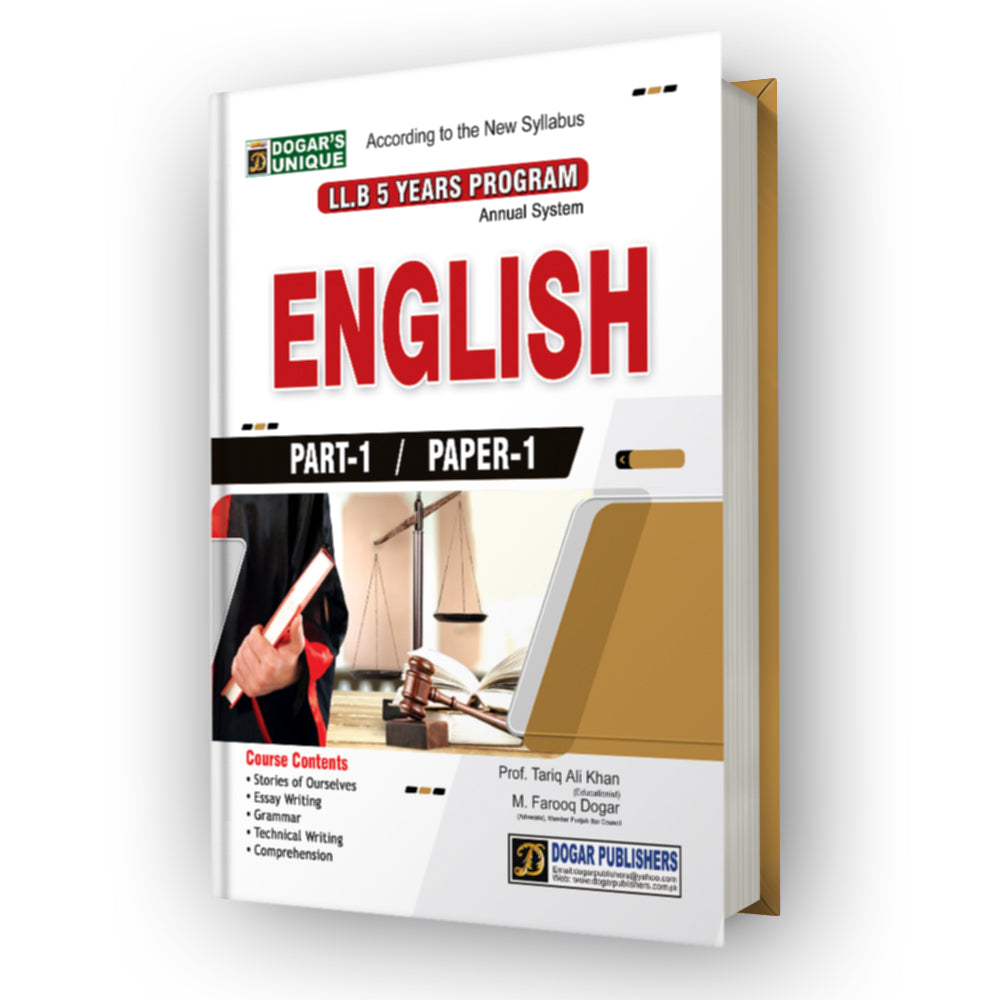 LLB English Part 1 (5 Years Program) - MAJEED BOOK STORE