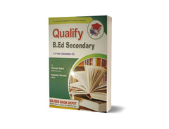 Qualify B.Ed Secondary 1-5 Year (Semester-II) By Pervaiz Iqbal - MAJEED BOOK STORE