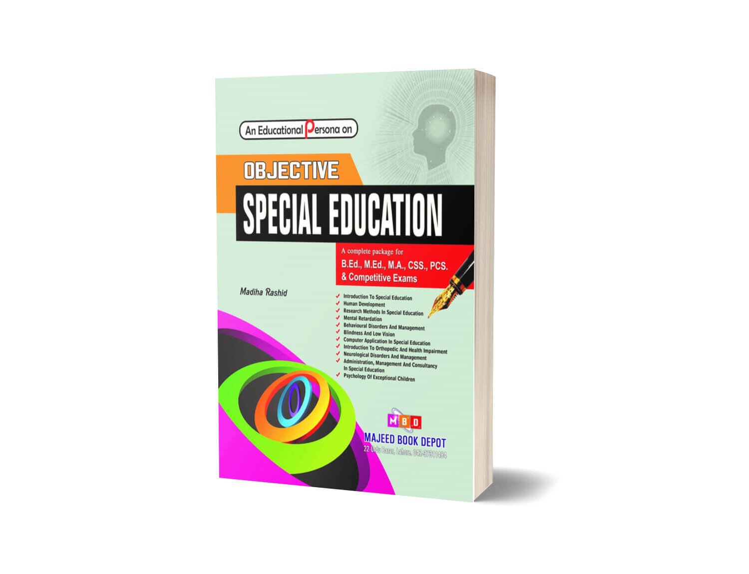 Special Education Persona on Objective By Madiha Rashid-MBD - MAJEED BOOK STORE