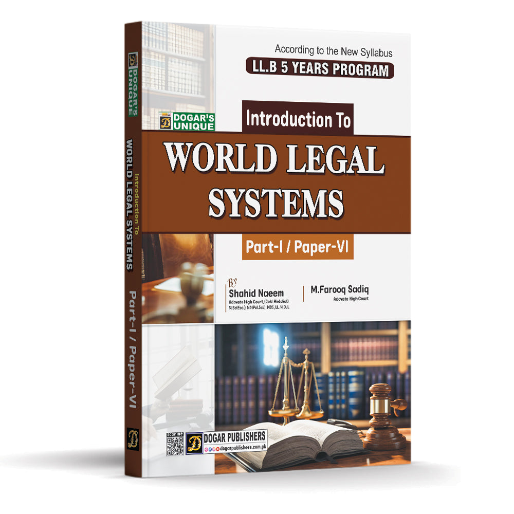LLB World Legal System Part 1 (5 Years Program) ₨ 700 - MAJEED BOOK STORE