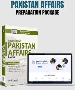 High Scoring CSS Pakistan Affairs Guide Package