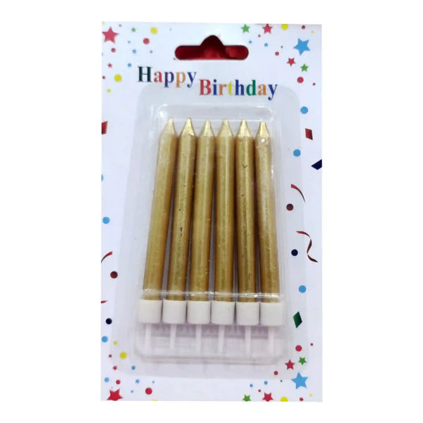 Happy Birthday Heart And Star Candles