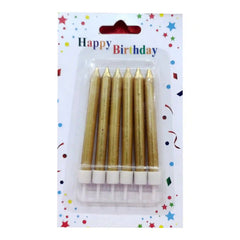 Happy Birthday Heart And Star Candles
