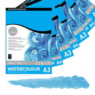 Daler Rowney Simply Watercolor Pad 190Gsm