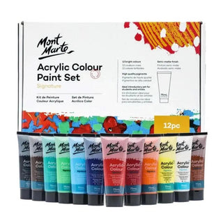 Mont MARTE Acrylic Paint 75ml - Pack Of 6