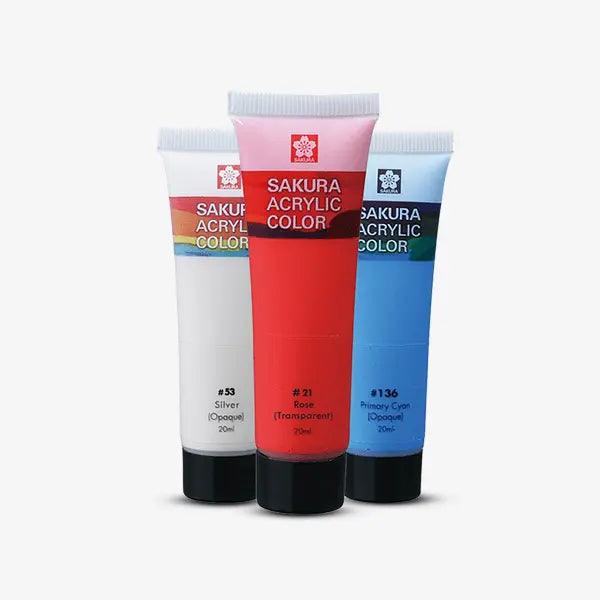 Sakura Acrylic Paint Tubes 75ml - Lemon_Yellow_2