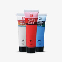 Sakura Acrylic Paint Tubes 75ml - Lemon_Yellow_2