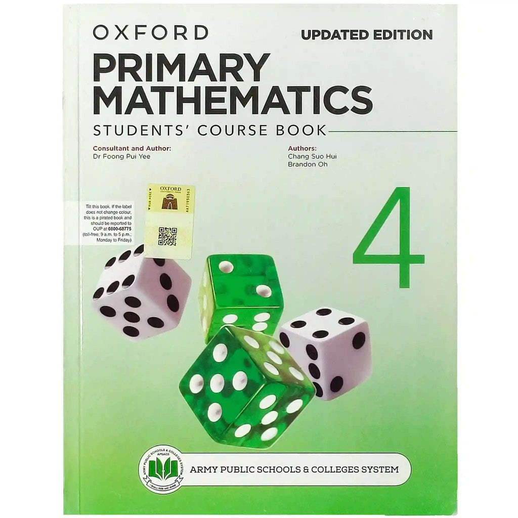 Primary Math 4 Practice WorkBook Oxford APS