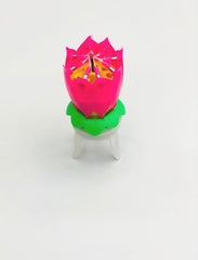 Little Sparkle Flower Music Candle Art No.1111Z