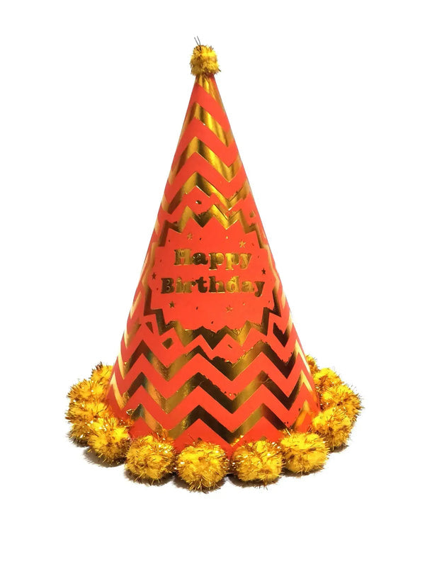 Zigzag Birthday Cap