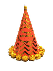 Zigzag Birthday Cap