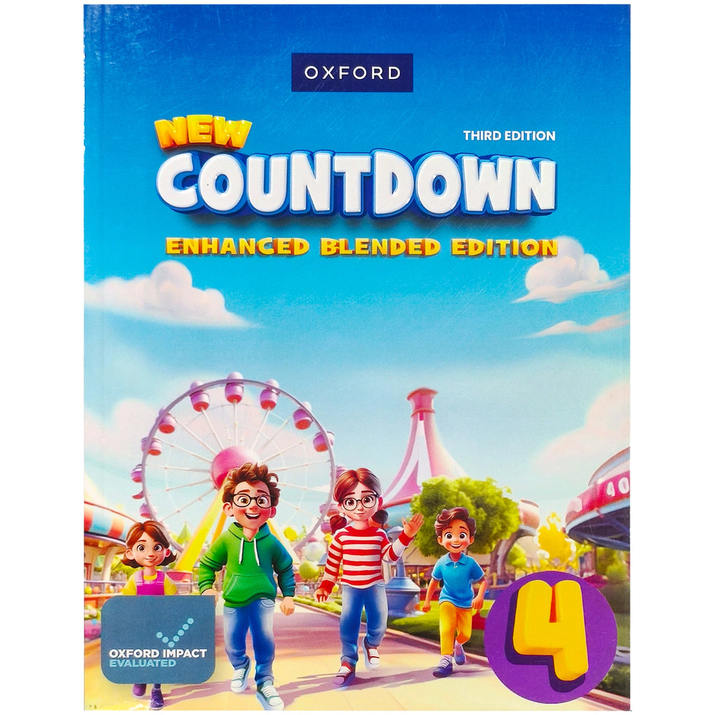 New Countdown Math Enhanced Blended Edition Class 4 oxford