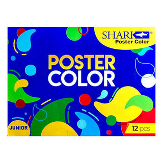 Shark Poster Color Junior 12 Pcs