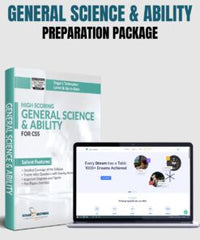 High Scoring CSS General Science & Ability Guide Package