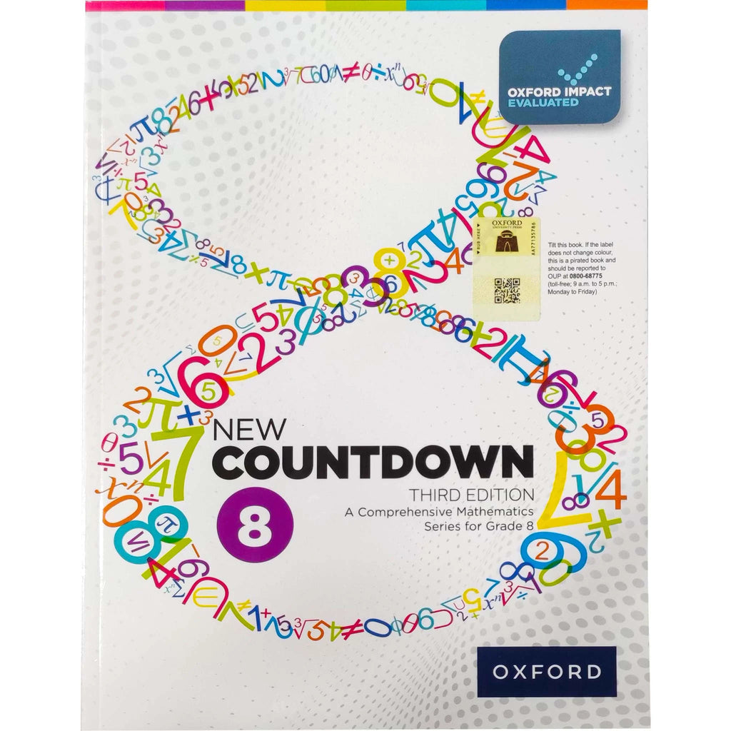 New Countdown Math 8 Oxford Third Edition