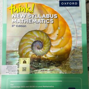 OXFORD
NEW SYLLABUS
Think MATHEMATICS
8th Edition (Class3) - MAJEED BOOK STORE