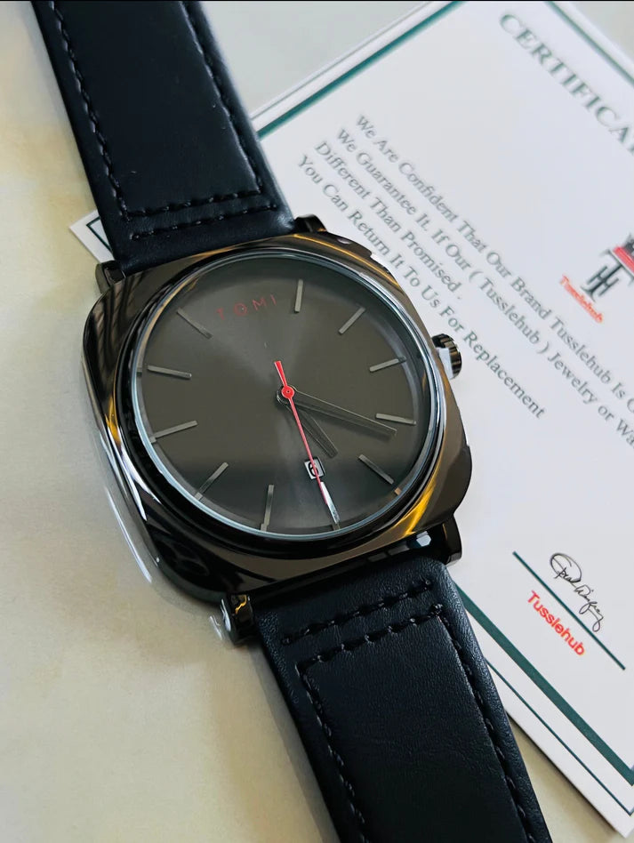 Tomi Black Business Class Watch - Image 2