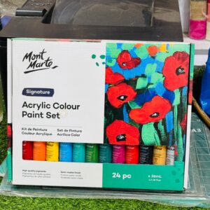 ACRYLIC PAINT SET 24PC 36ML - MAJEED BOOK STORE