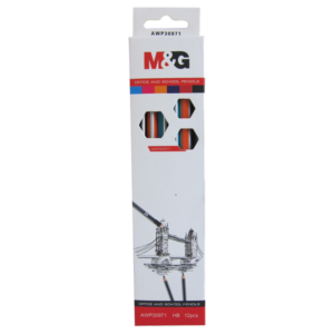 M&G Lead Pencil 12 Pcs Pack AWP30971 - MAJEED BOOK STORE