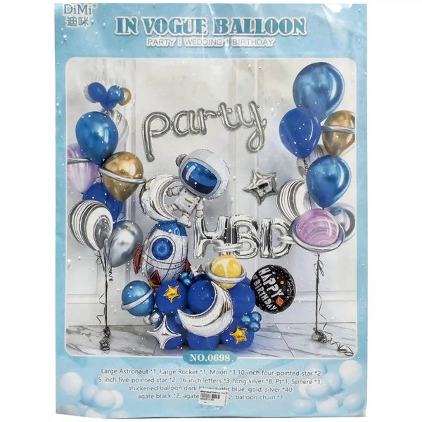 Birthday Theme Set Alphabets