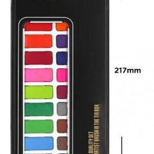 KEEP SMILING WATERCOLOR SET IN TIN BOX 24 COLORS