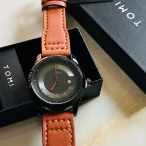 Tomi Brown Black Royal Dial Watch