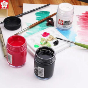 Sakura Poster Color Paint (30ml) - Carmine Red