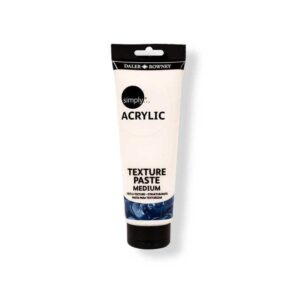 Daler Rowney Simply Acrylic Texture Paste Medium 250ml Tube