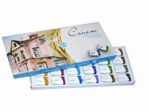 Watercolor Professional Paint Set 24 Color Sonnet