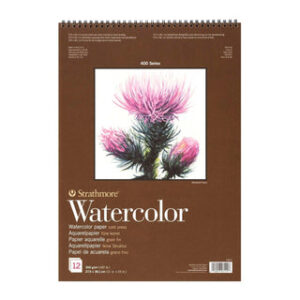 Strathmore WATERCOLOR Pad Wire Bound Cold Pressed 300gsm 12 Sheets
