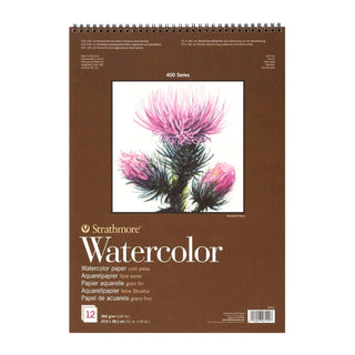 Strathmore WATERCOLOR Pad Wire Bound Cold Pressed 300gsm 12 Sheets
