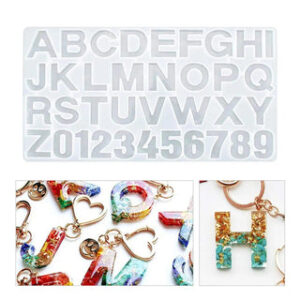 Alphabet Resin Mold