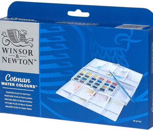 Winsor Newton Cotman Watercolor Set Of 26 Pieces