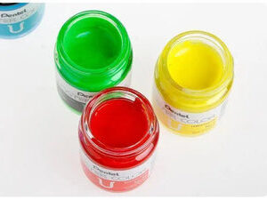 Pentel Poster Colors Paint Set 12 Colors 30ml