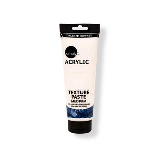 Daler Rowney Simply Acrylic Texture Paste Medium 250ml Tube