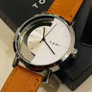 Brown Half Translucent Tomi Watch