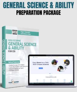 High Scoring CSS General Science & Ability Guide Package