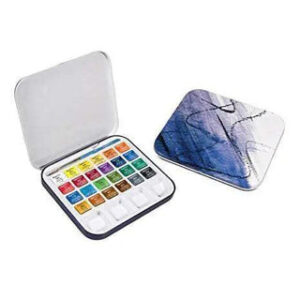 Daler Rowney Aquafine Watercolor Travel Set Of 24