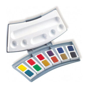Pelikan Transparent Watercolor Paint Set, 12 Colors (721886)