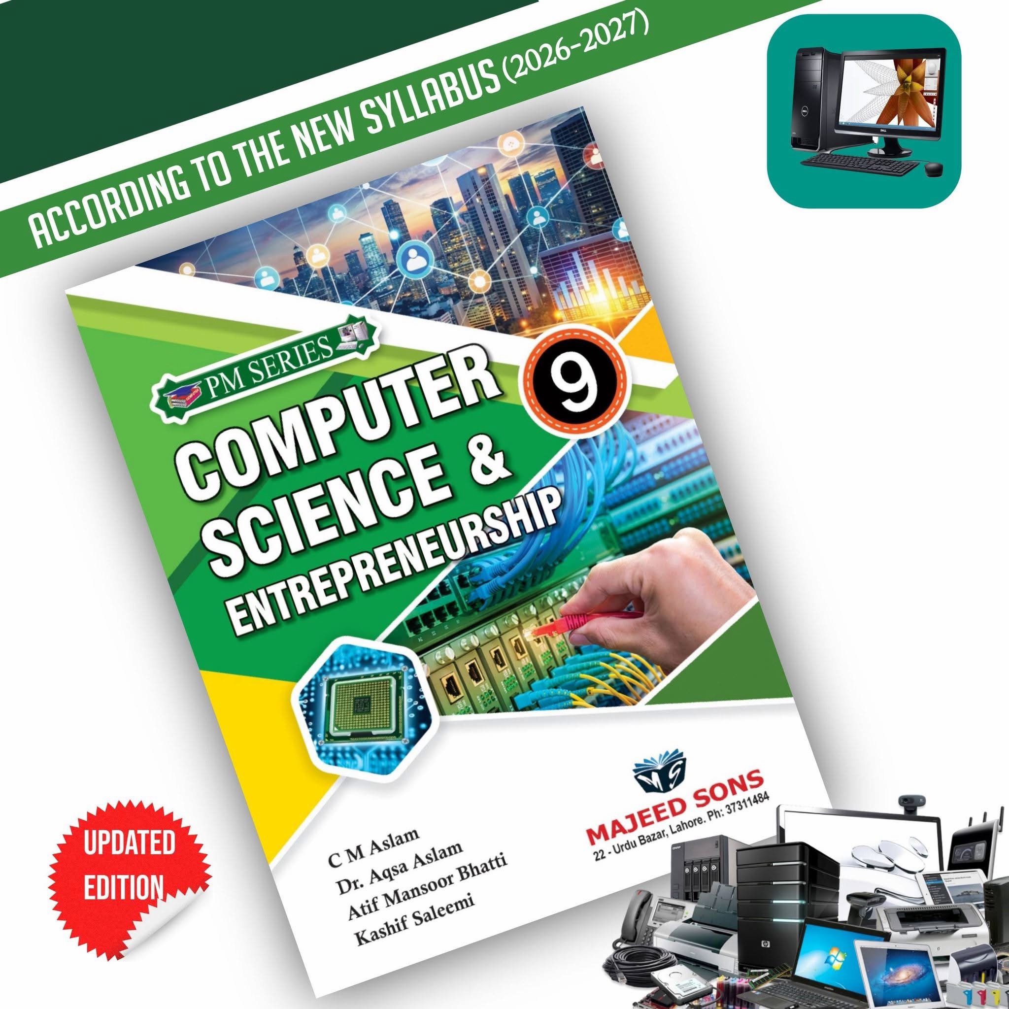 PM Series Computer Science & Entrepreneurship Class 9 (2026-2027 New Syllabus) | Majeed Sons